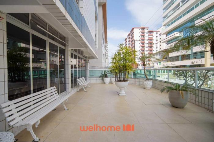 Apartamento em Praia Grande a 600 metros do mar