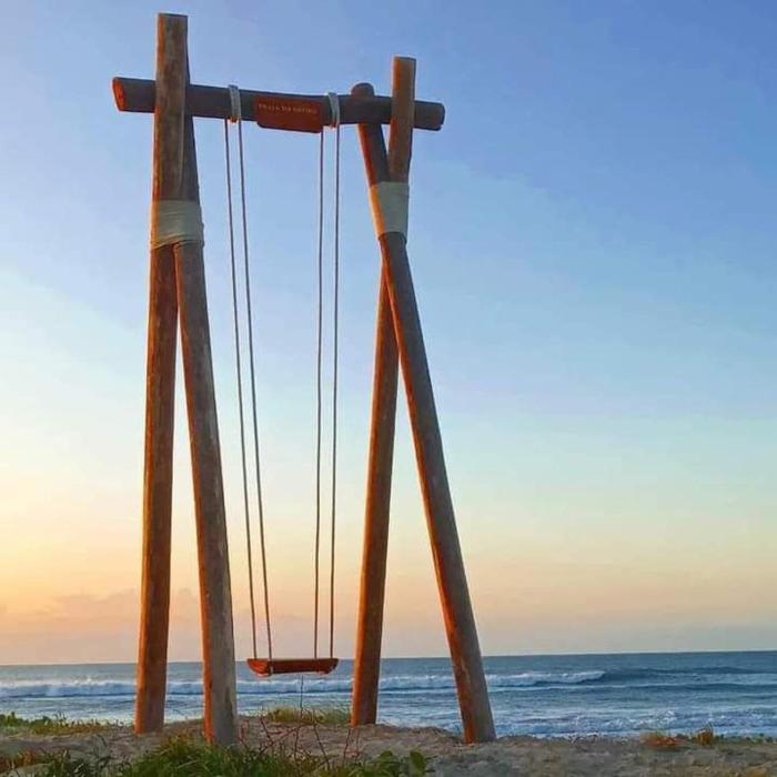 Chale dos borbas, praia do ervino,sfs