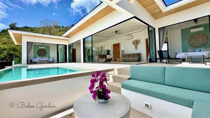Baloo Garden Villa 3 Br Sea View