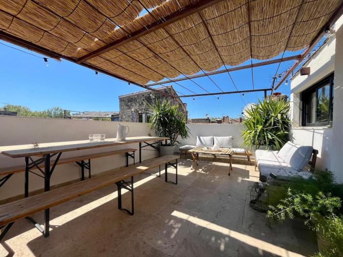 Maison Nomade, Clim - Terrasse