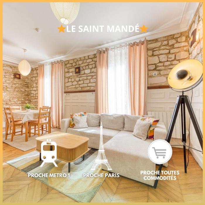 Le Saint Mandé - Aux Portes de Paris & Vincennes