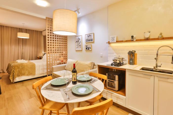 Studio com Ar 200m Praia de Copacabana