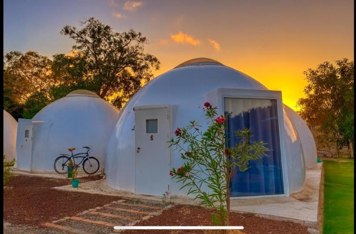 Iglú Barba Roja con vista al cielo
