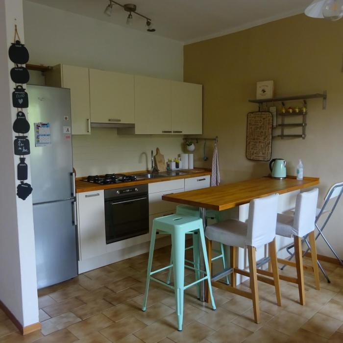 Casa in collina, vista mare.