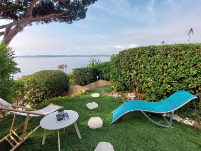 Appartement climatisé 2 pièces avec vue mer : 4 pers, piscine, parking - FR-1-780-38