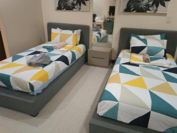 Twin Beds Studio Room with City View