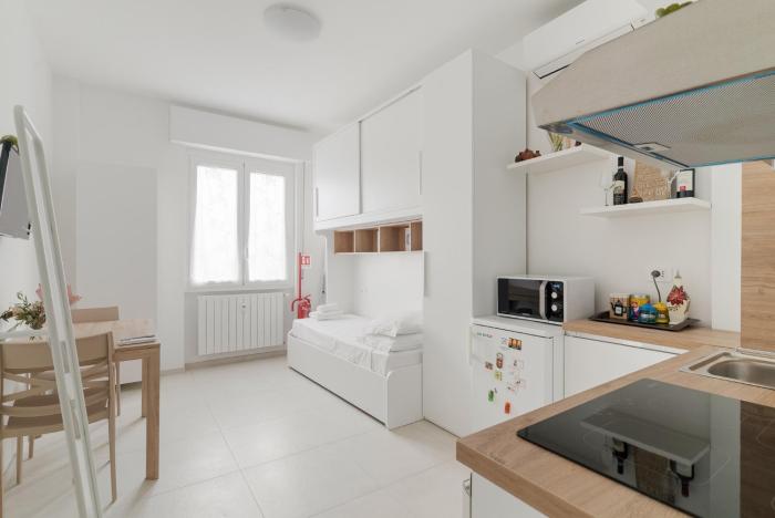 GuestHost - Bright Studio Apartment Bocconi Milano