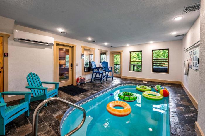 Luxury Cabin with Indoor Pool in the Smoky Mountains
