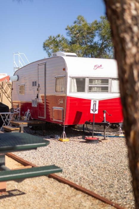 Shasta Trailer- Vintage Charm, Modern Comfort Pool