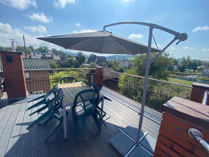 Apartament Polański z tarasem na dachu