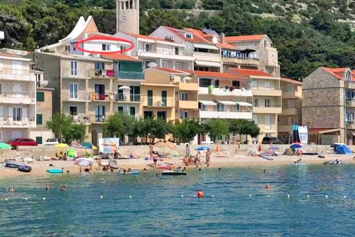 Apartments by the sea Drasnice, Makarska - 24891