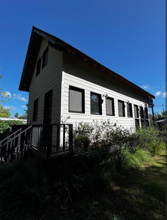 Cabaña sustentable en Uribelarrea