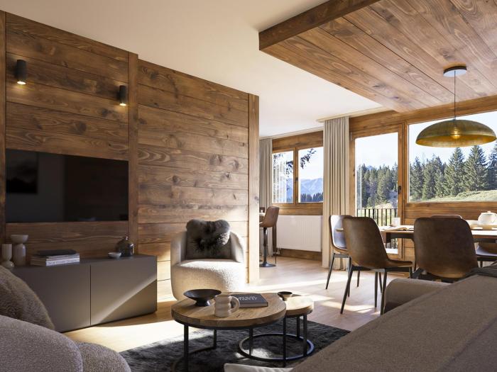 Appartement moderne Courchevel, 2 chambres, 6 personnes - FR-1-613A-43