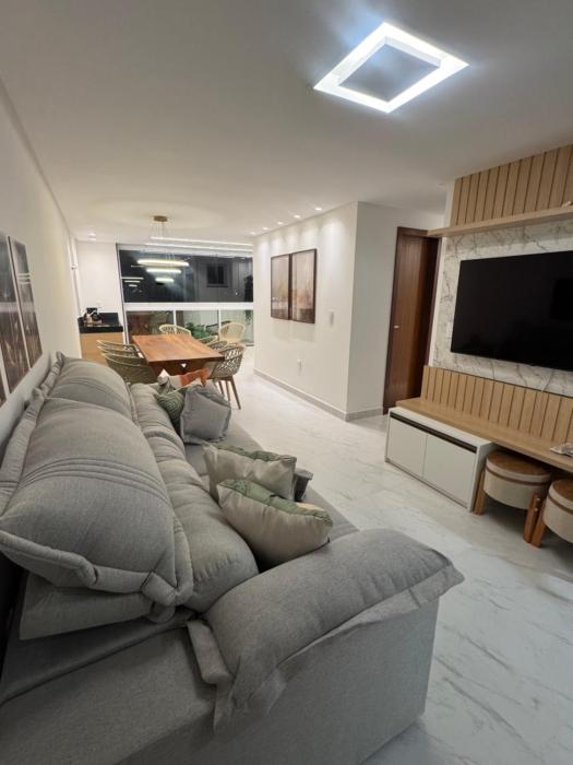 Apt Alto Padrao 3 qts todos com Ar 2 vagas garagem na Praia do Morro