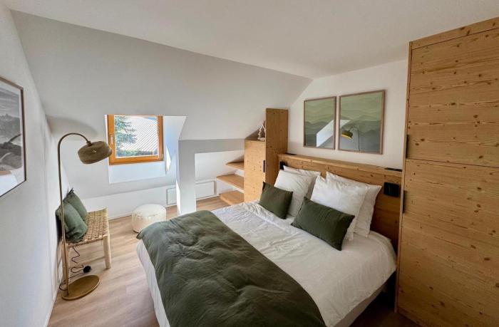 Le Flocon, magnifique appartement 4 chambres, 8 personnes avec balcon