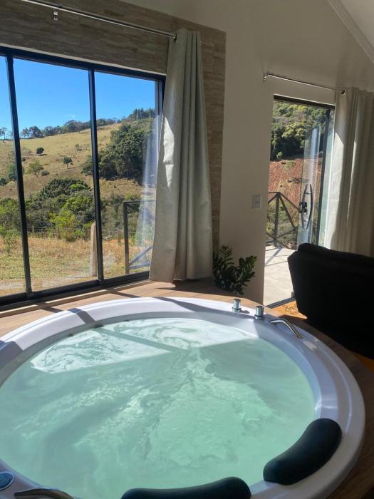 Chalé Vista do Vale com café da manhã