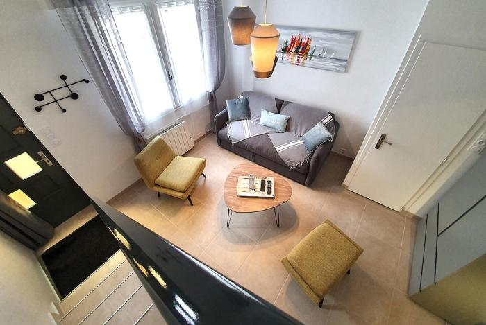 Maison sablaise située entre port et plage