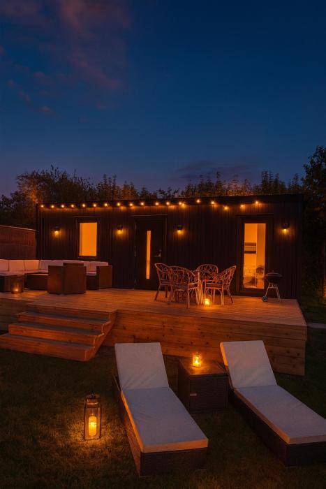 Lakefront cabin on Skånes largest island