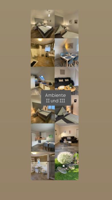 Ferienwohnung Ambiente II und III
