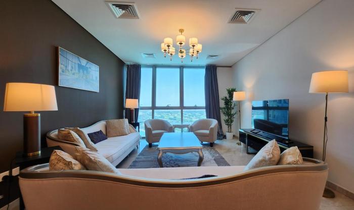 Zigzag Tower B- Big House, 3BHK Sea View at 25th Floor -2502