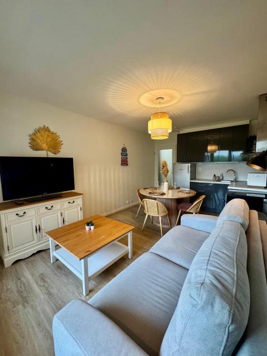Appartement 1 chambre pour 2 pers - rénové - terrasse