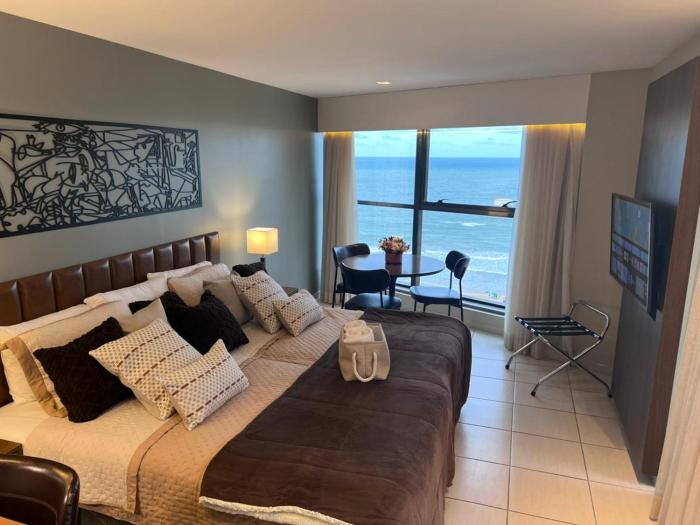 Frente Mar - Beach Class Internacional - Flat Boa Viagem