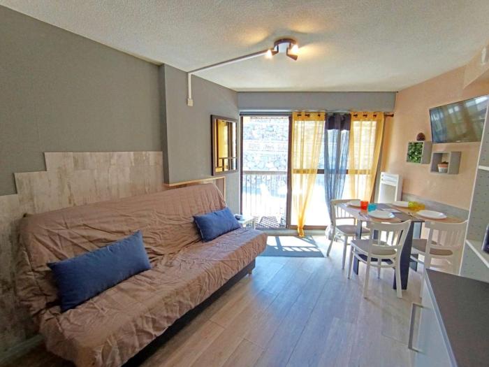 Studio 4 pers. Plein Sud avec balcon à St Lary Soulan - FR-1-457-391