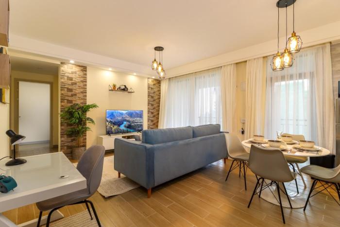 celestial suites apartment with heated swimming pool well equipped gym ample parking space children playing ground and relaxing rooftop with amazing scenic views