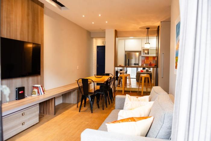 Calm & Cozy Apt in Humaitá Near Lagoon