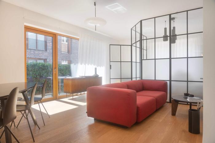 Modern Apartment by the Mermaid Statue