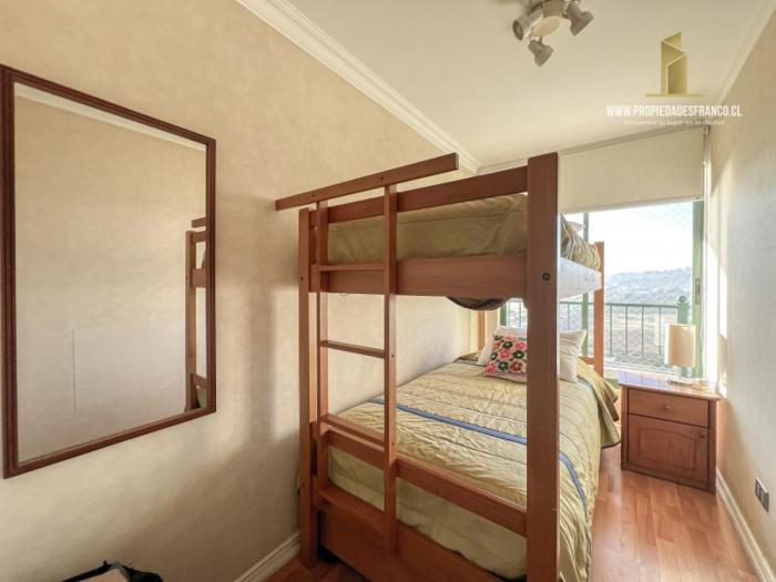 Departamento vista al mar con piscina viña 2