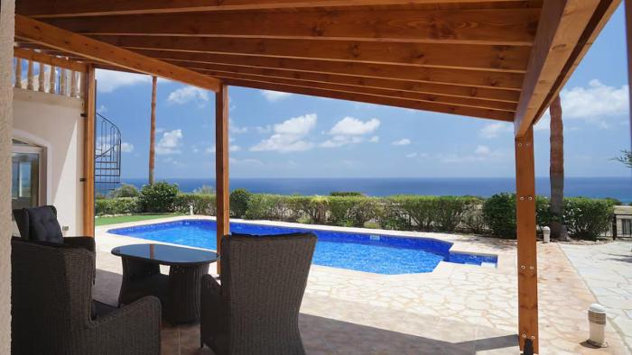 Sunset Cliff Villa Panoramic Sea Views Private Heated Pool Included