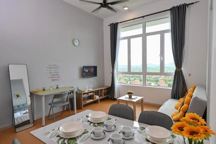 LoHas Executive Suite , Mahkota Valley Kuantan ,Fast WiFi, Free Parking, Self Check-in