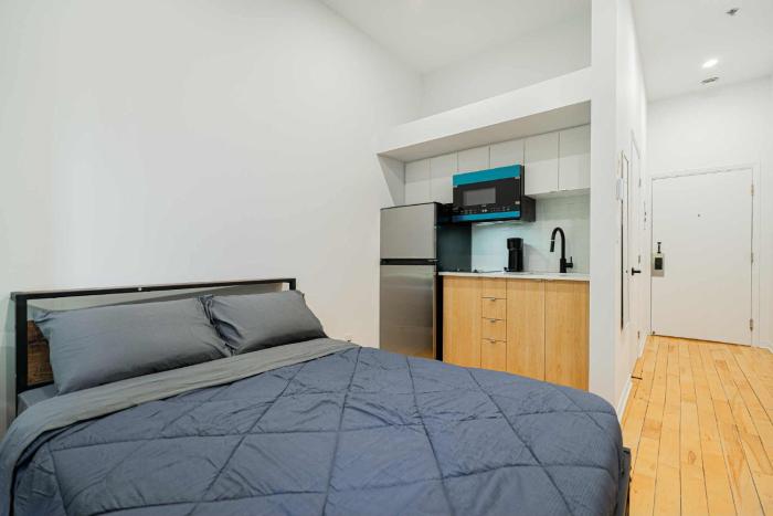 Cozy Studio Near Downtown Montreal with Parking