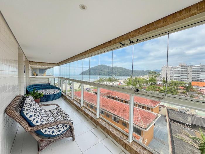 Incrível Pé na Areia Vista Mar c Enxoval Completo