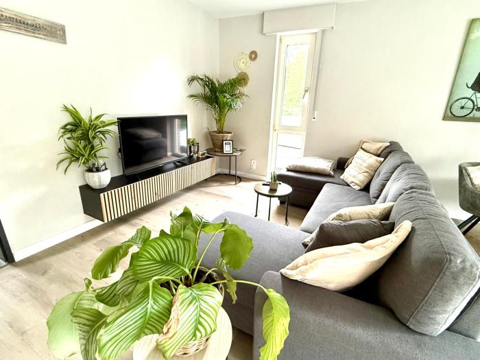 Wilhelmines Hafenliebe am Park mit Balkon, Netflix, & Privatparkplatz
