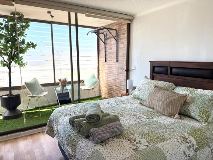 Departamento en Condominio Edificio Innova Los Carrera 2092 M