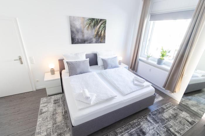 81qm Wohnung für 6 Gäste - 3 Zimmer Hannover List nahe Messe & Zentrum