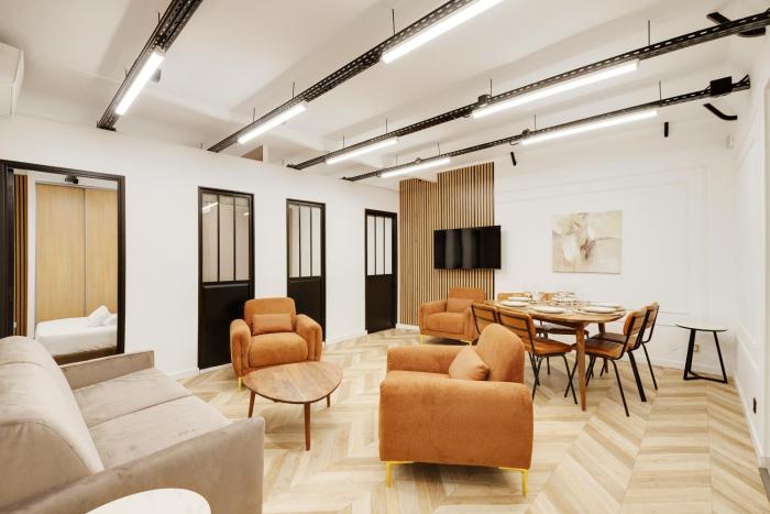 Loft design rue Saint-Denis clim & confort 6P