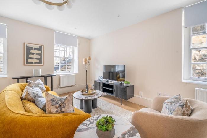 Stylish 3Bedroom Flat in Bath City Center
