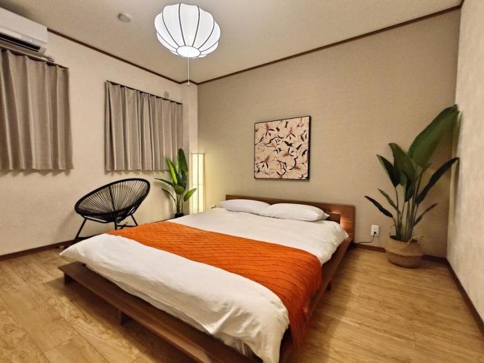 Luna Luxury 4BR Family Villa with Parking - 2 mins from Osaka-ko Station, near EXPO, USJ, Kaiyukan