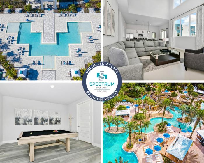 Upscale Condo With Pool Table Near Disney With Resort & Waterpark Access - B23-207