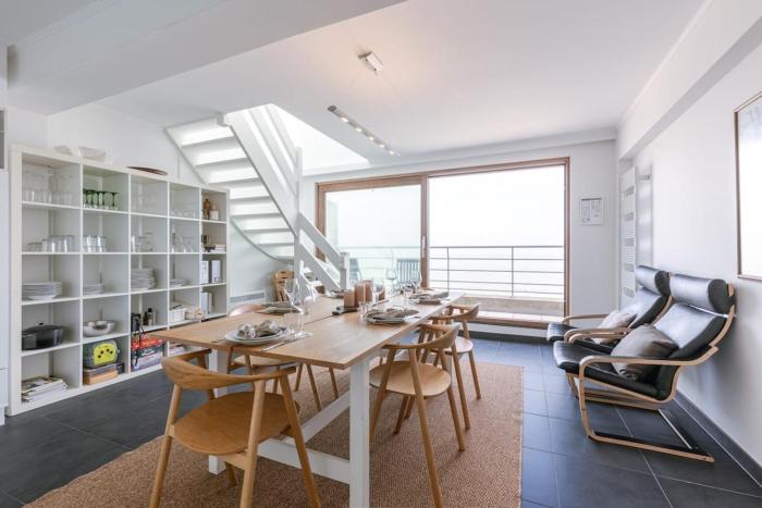 Seahouse by BLOSS, appartement met magistraal zeezicht met 2 terrassen