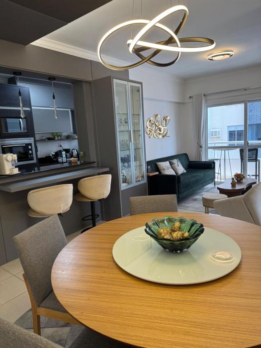 Aparamento Balneário Camboriú vista mar na Praia Central