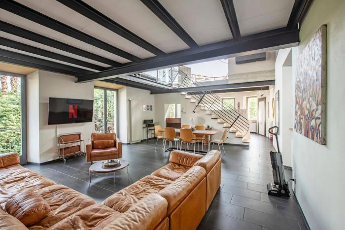 Lakeview Villa, terrace and garage Stresa