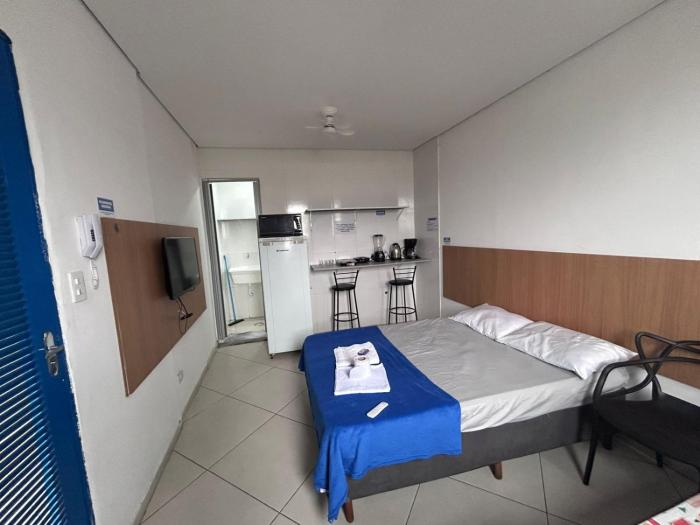 Studio com duas camas ao lado do Expo Center Norte em São Paulo