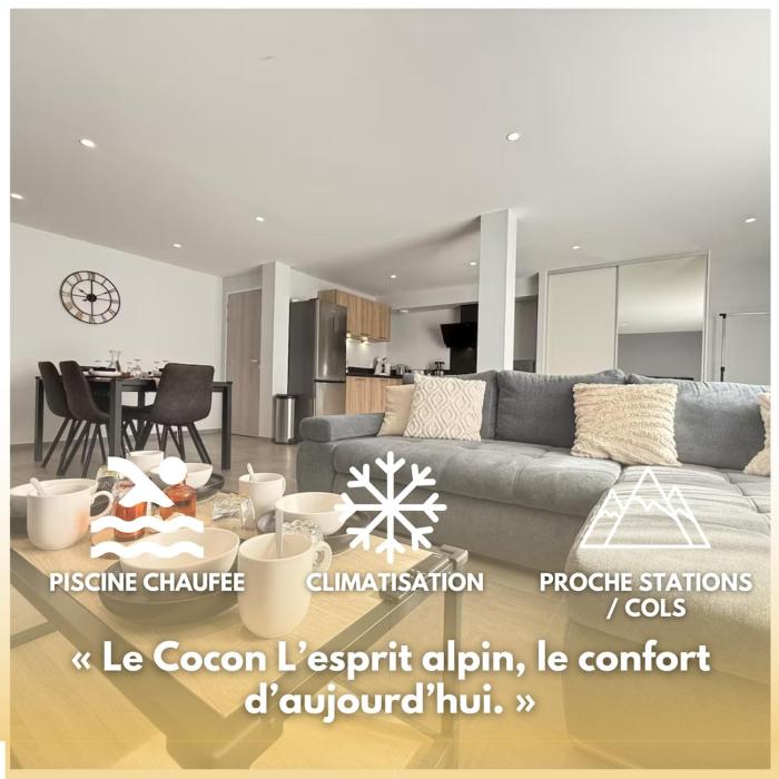 Appartement Le Cocon Proche Station Ski-Piscine