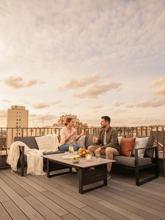 Rooftop Apartment with Terrace by T