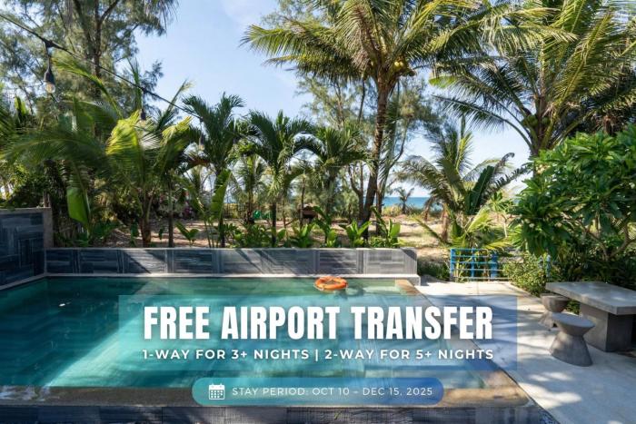 Holiday Villa 3BR Beachfront An Bang Beach Hoi An by Beachside Boutique Homes