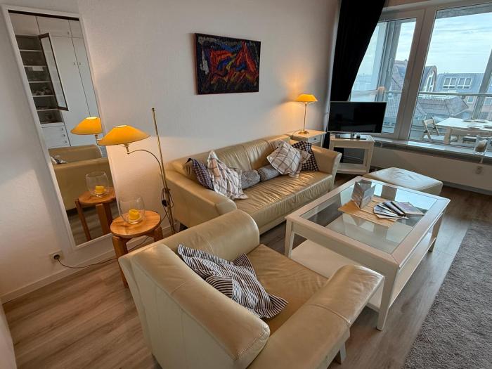 Haus Poseidon Seegang - mit Blick auf das Meer